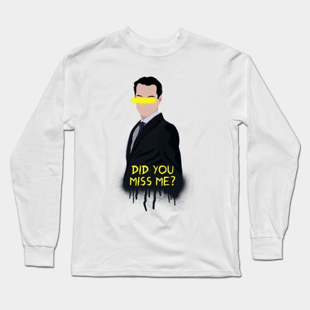 Did You Miss Me? Long Sleeve T-Shirt by saniday